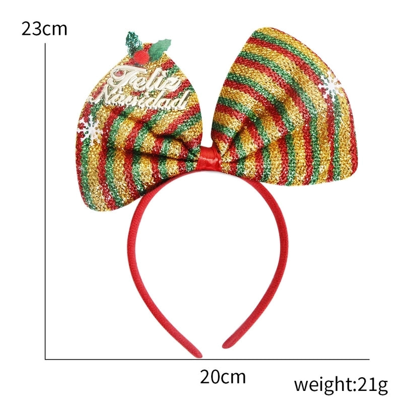 Christmas Cute Sweet Bow Knot Party Headband Party Accessories