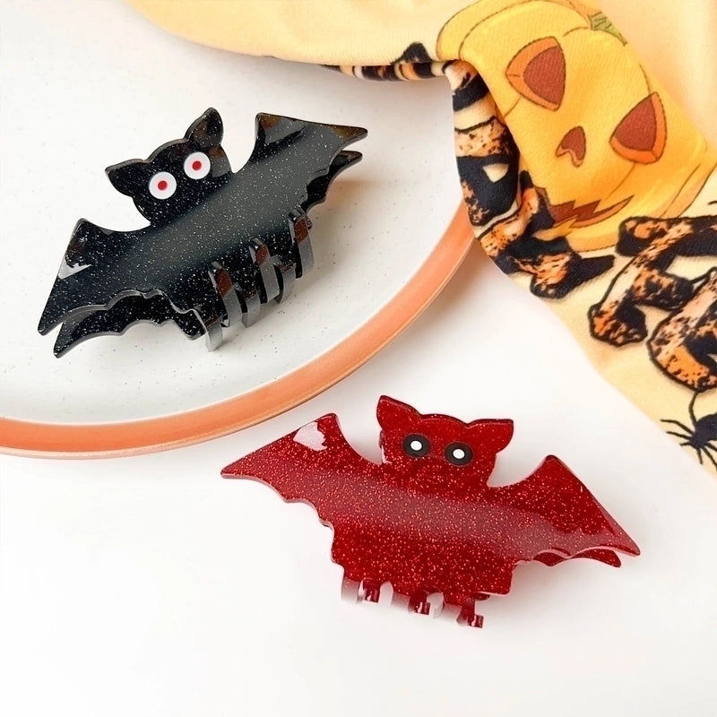 Women's Cute Funny Halloween Pattern Arylic Hair Claws