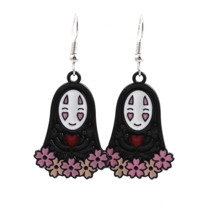Halloween Ghost Skull Pumpkin Earrings