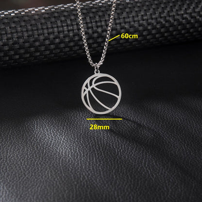 Basic Minimalist Classic Style Palm Tree Flower Butterfly 201 Stainless Steel Unisex Pendant Necklace