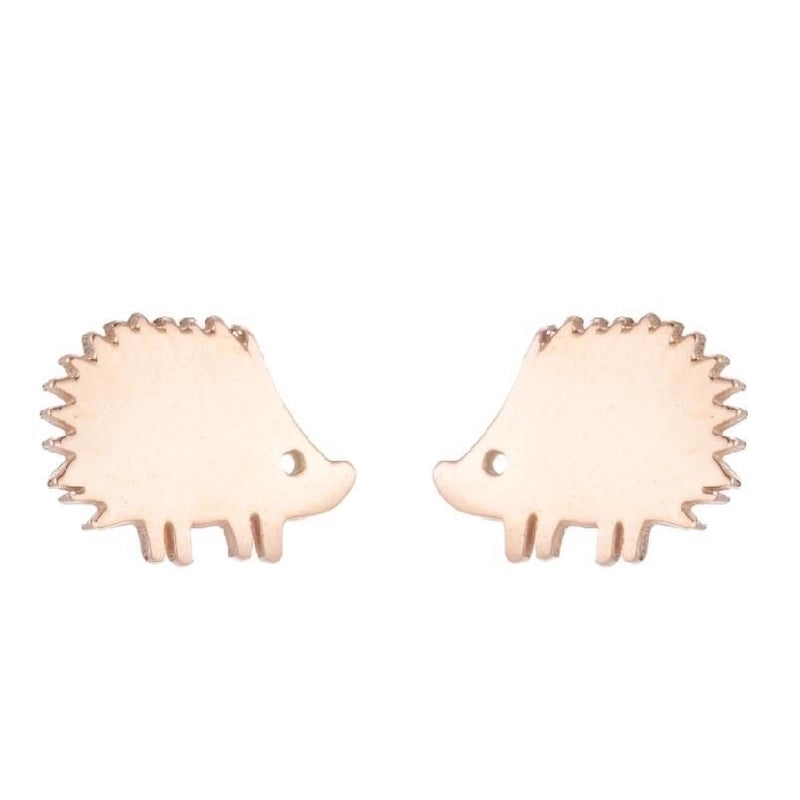 1 Pair Fashion Animal Plating 304 Stainless Steel 18K Gold Plated Ear Studs