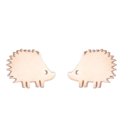1 Pair Fashion Animal Plating 304 Stainless Steel 18K Gold Plated Ear Studs