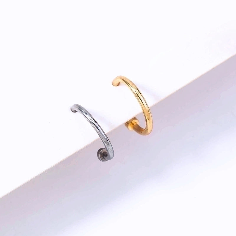 Simple Stainless Steel Piercing U-shaped Nose Ring Piercing Nose Ornaments