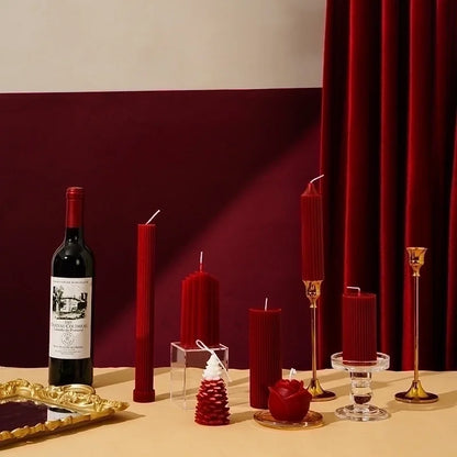 Valentine'S Day Romantic Solid Color Soybean Mixed Wax