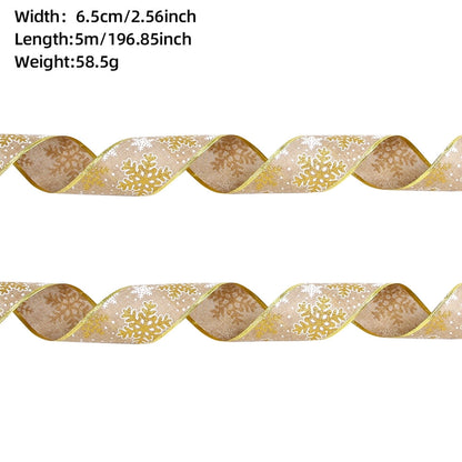 Christmas Casual Style Christmas Tree Doll Snowflake Party Festival Gift Wrapping Supplies Gift Wrapping Supplies Party Supplies