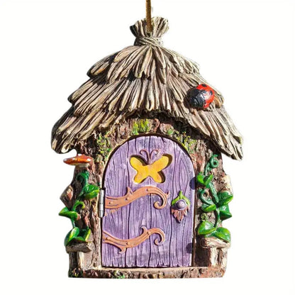 Elf Fairy Pendant Courtyard Garden Decorations Acrylic Christmas Tree Decoration Pendant
