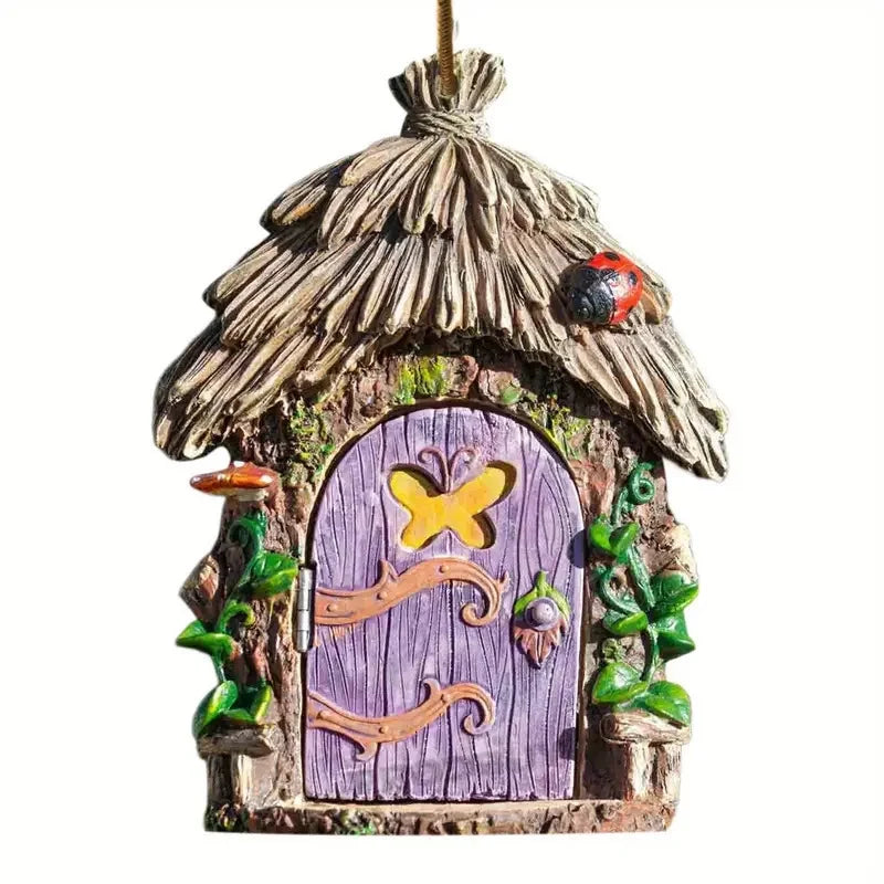 Elf Fairy Pendant Courtyard Garden Decorations Acrylic Christmas Tree Decoration Pendant