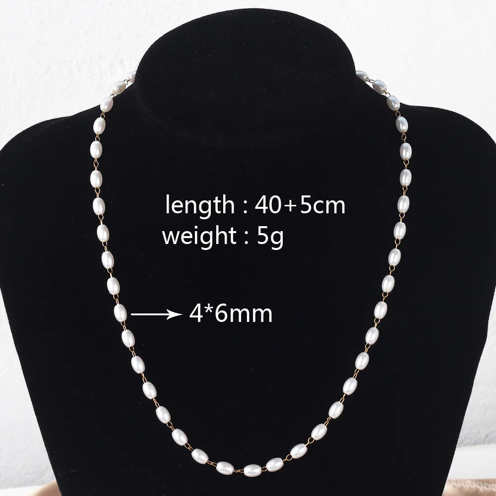 Moderate Luxury Irregular Heart Circle Copper Pearl Inlay Stud Earrings