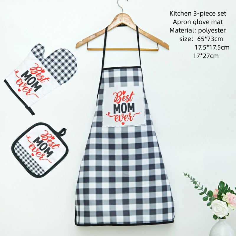 Christmas Vacation Tie Dye Polyester Apron 1 Set