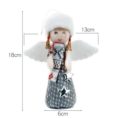 Christmas Cute Angel Foam Holiday Festival Hanging Ornaments Decorations Hanging Ornaments