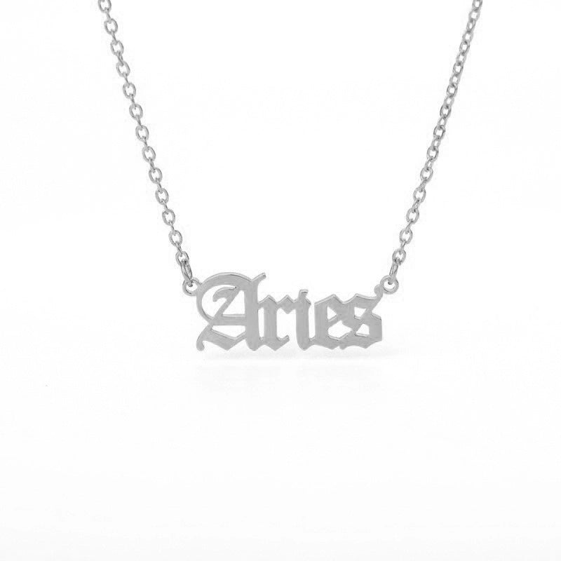 Basic Minimalist Classic Style Constellation 304 Stainless Steel Plating Pendant Necklace