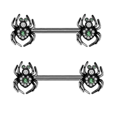 1 Piece Hip-hop Sexy Shiny Animal Heart Shape Plating Inlay Stainless Steel Copper Rhinestones Zircon White Gold Plated Gold Plated Ear Studs Belly Ring