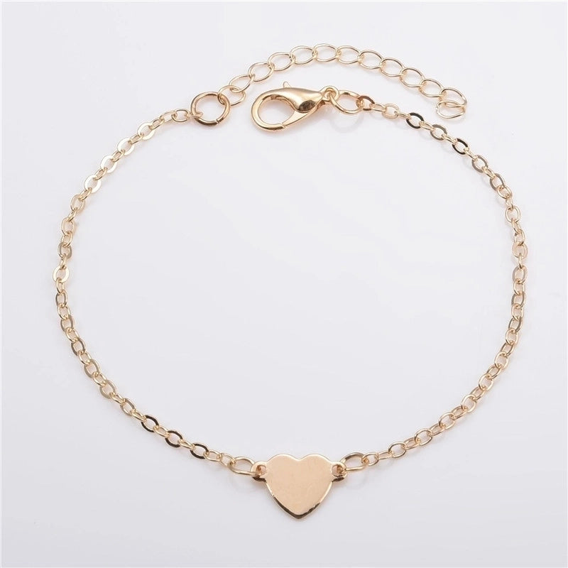 Fashion Heart Shape Flower Alloy Titanium Steel Plating Artificial Pearls Rhinestones Women'S Bracelets