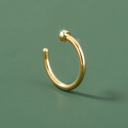 Simple Stainless Steel Piercing U-shaped Nose Ring Piercing Nose Ornaments