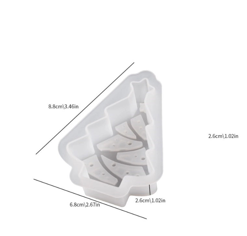 Christmas Cute Christmas Tree Snowflake Silica Gel