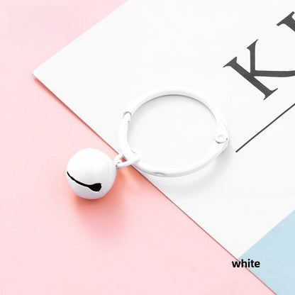 Creative Internet Red Bell Keychain Color Resin Pendant Accessories Bag Car Pendant Candy Color Hanging Material