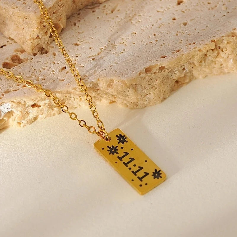 Elegant Glam Luxurious Geometric 304 Stainless Steel Stainless Steel Necklaces