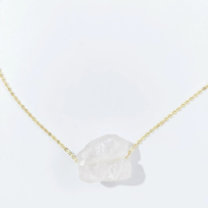 Fashion Solid Color Crystal Patchwork Pendant Necklace 1 Piece