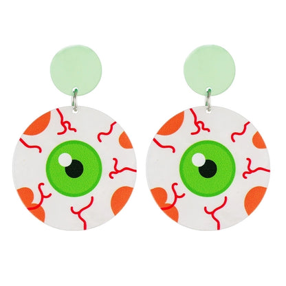 Fashion Halloween Pattern Acrylic No Inlaid Earrings