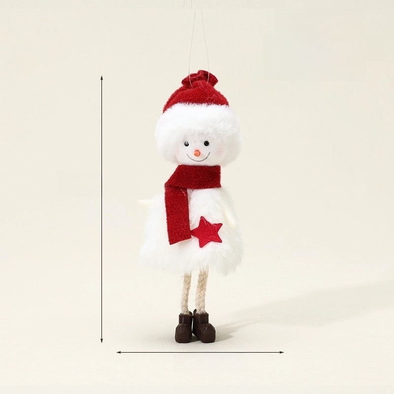 Christmas Angel Cloth Plush Party Hanging Ornaments