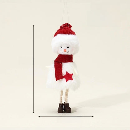 Christmas Angel Cloth Plush Party Hanging Ornaments