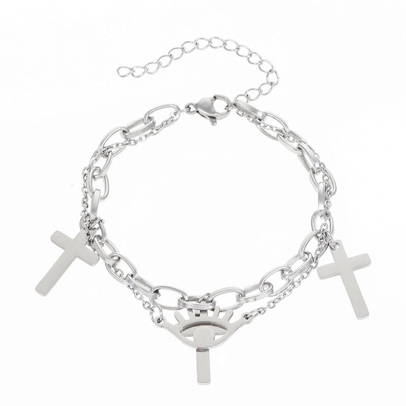 Alloy Gold Plated Silver Plated Elegant Shiny Plating Star Heart Shape Bracelets