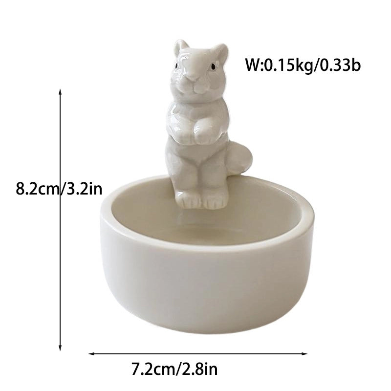 Halloween Cute Santa Claus Ghost Cat Ceramics Candlestick