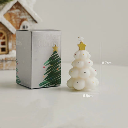 Christmas Cute Minimalist Christmas Tree Soy Wax Paraffin