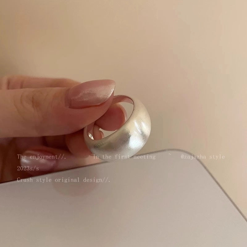 Minimalist Heart Shape Flower Bow Knot Copper Inlay Artificial Pearls Opal Zircon Rings