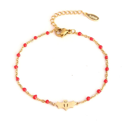 Modern Style Classic Style Ghost Unforgettable 304 Stainless Steel Bracelets In Bulk Stainless Steel Bracelets Halloween