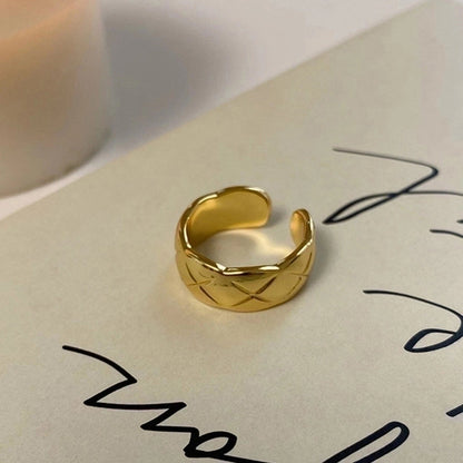 Fashion Rabbit Heart Shape Flower Copper Plating Inlay Shell Zircon Open Ring 1 Piece