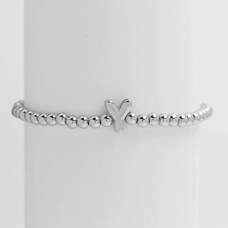 Copper Minimalist Plating Letter Bracelets