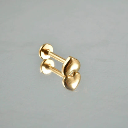 2 Pieces Lip Rings Casual Hawaiian Tropical Star Moon 304 Stainless Steel 18K Gold Plated Ear Cartilage Rings & Studs