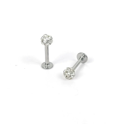1 Piece Ear Cartilage Rings & Studs Minimalist Geometric 304 Stainless Steel Lip Rings
