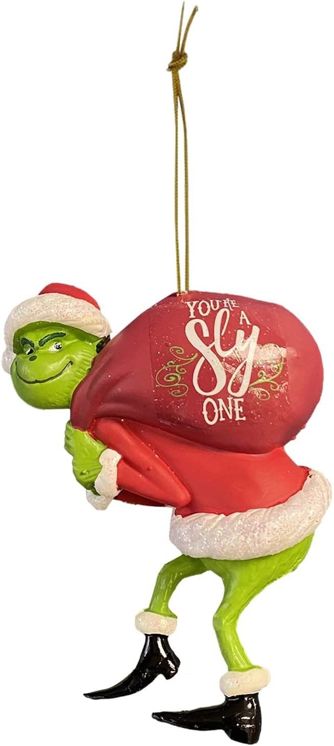 2 Pieces Christmas Small Gifts Cartoon Characters Christmas Tree Decoration Christmas Tree Ornaments Car
