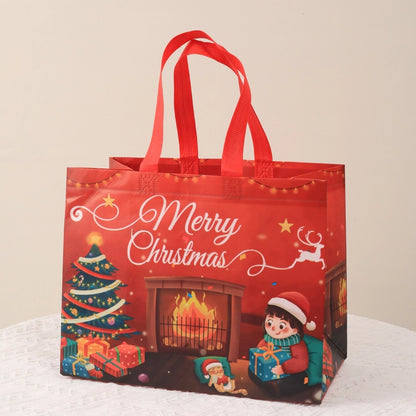 Christmas Cartoon Style Cartoon Daily Party Gift Wrapping Supplies