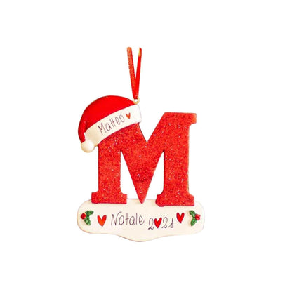 Cross-border Hot 26 English Letters Car Pendant Christmas Tree Decorative Ornaments Home Decorations