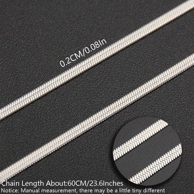 Minimalist Solid Color 304 Stainless Steel White Gold Plated Gold Plated Chain Necklace