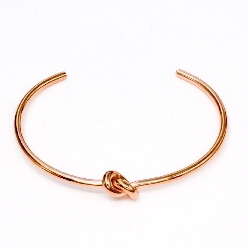 Minimalist C Shape Stainless Steel Titanium Steel Gold Plated Bangle In Bulk