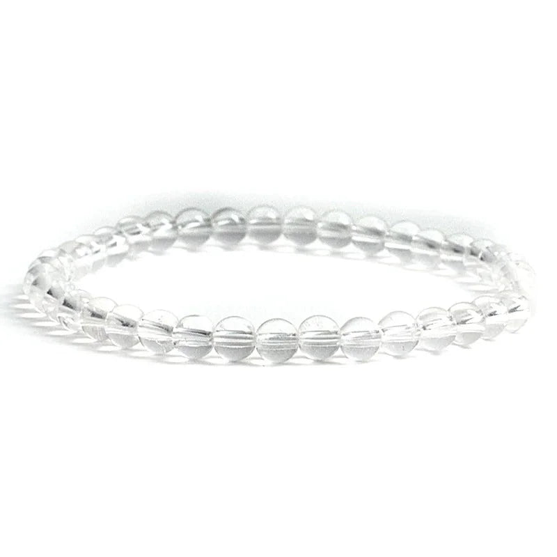 Romantic Classic Style Round Natural Stone Bracelets In Bulk