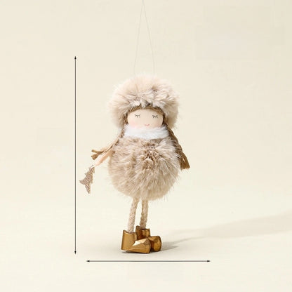Christmas Angel Cloth Plush Party Hanging Ornaments