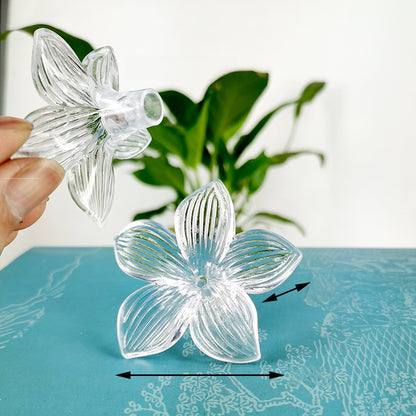 10 Pieces Transparent Round Ball Snowflake Small Five-star Christmas Tree Light String Accessories Five-pointed Star Tree Top Star Christmas Decoration