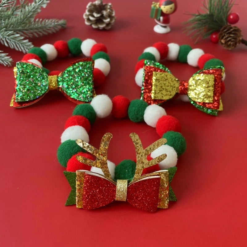 Cute Christmas Christmas Tree Bow Knot