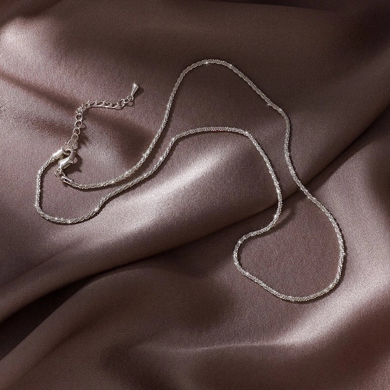 Alloy Freshwater Pearl Copper Fashion Solid Color Irregular Necklace