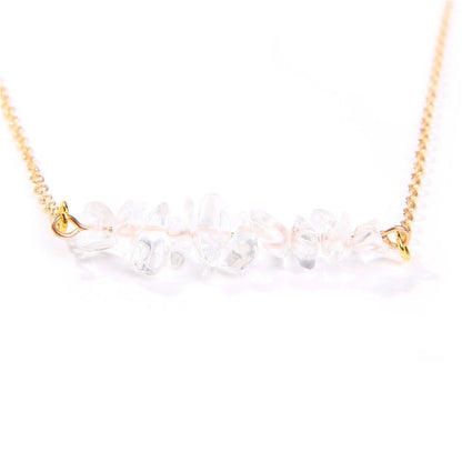 Vacation Irregular Alloy Natural Stone Necklace 1 Piece