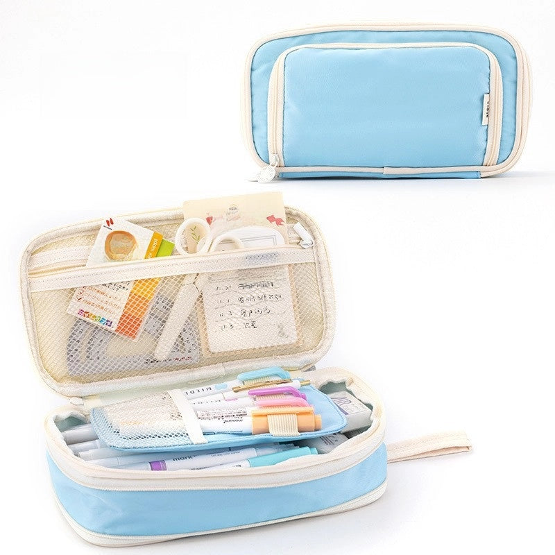 Cartoon Cloth School Cute Pencil Case