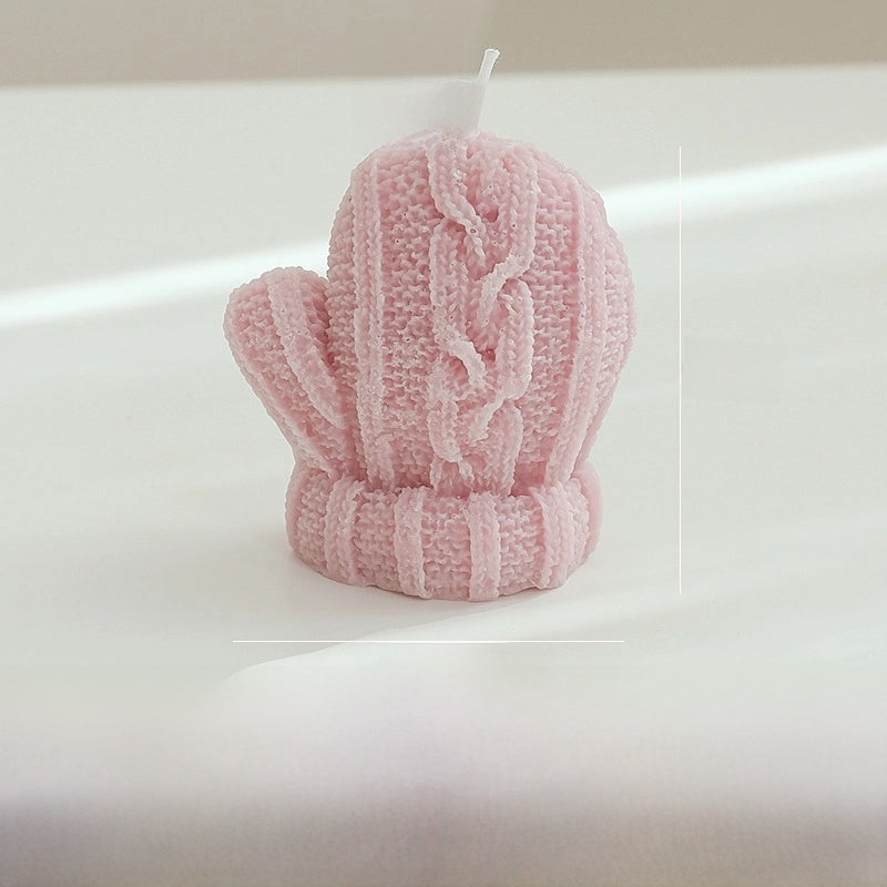 Cute Gloves Paraffin Candle