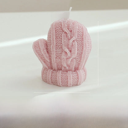 Cute Gloves Paraffin Candle
