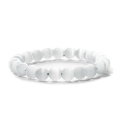 Retro Round Beaded Natural Stone Bracelets