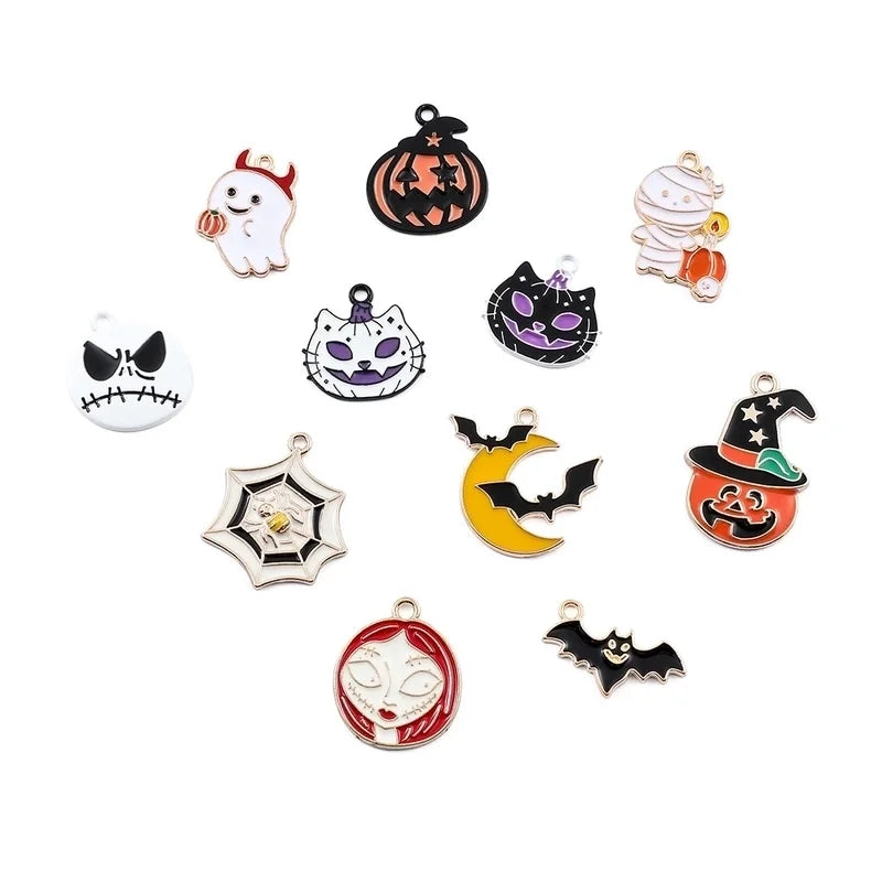 1 Piece Alloy Halloween Pattern Pendant